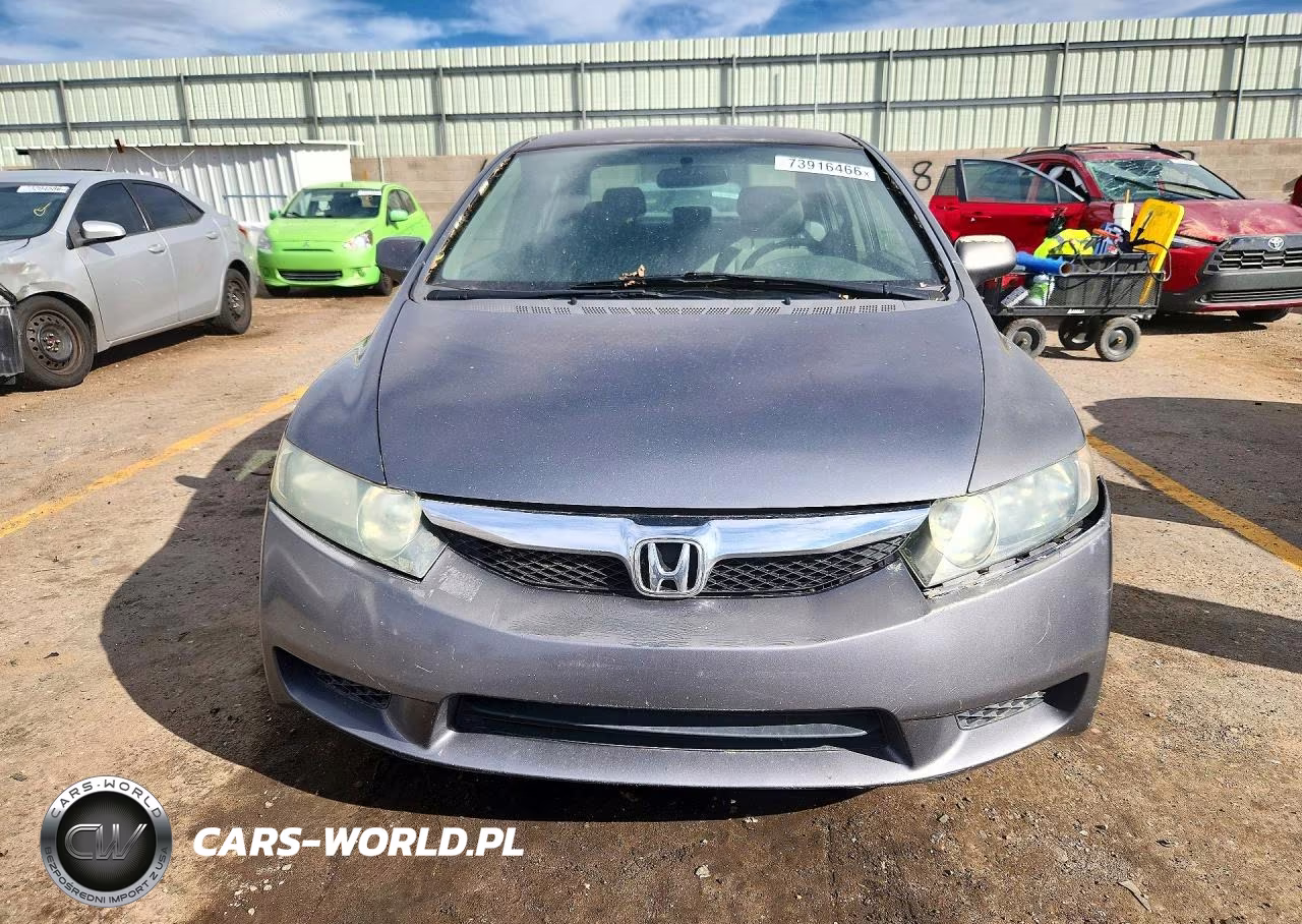 2010 Honda Civic Lx VIN:19XFA1F56AE002733 - 5