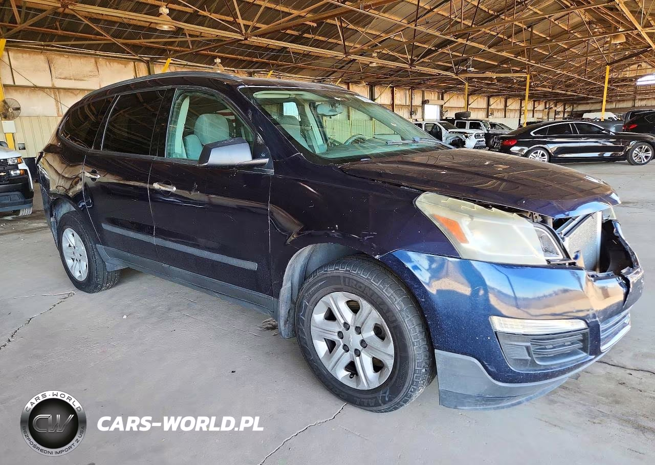 2015 Chevrolet Traverse Ls VIN:1GNKVFED3FJ112715 - 4