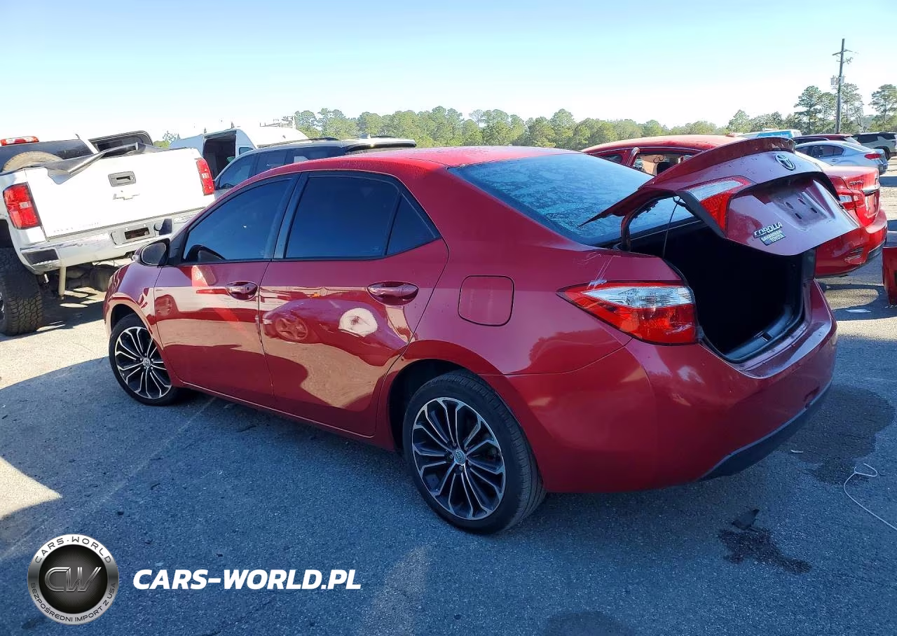 2016 Toyota Corolla S Plus VIN:2T1BURHE0GC703681 - 2