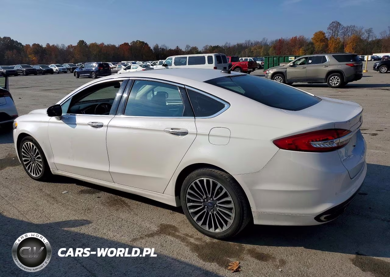 2017 Ford Fusion Se VIN:3FA6P0T94HR127237 - 2