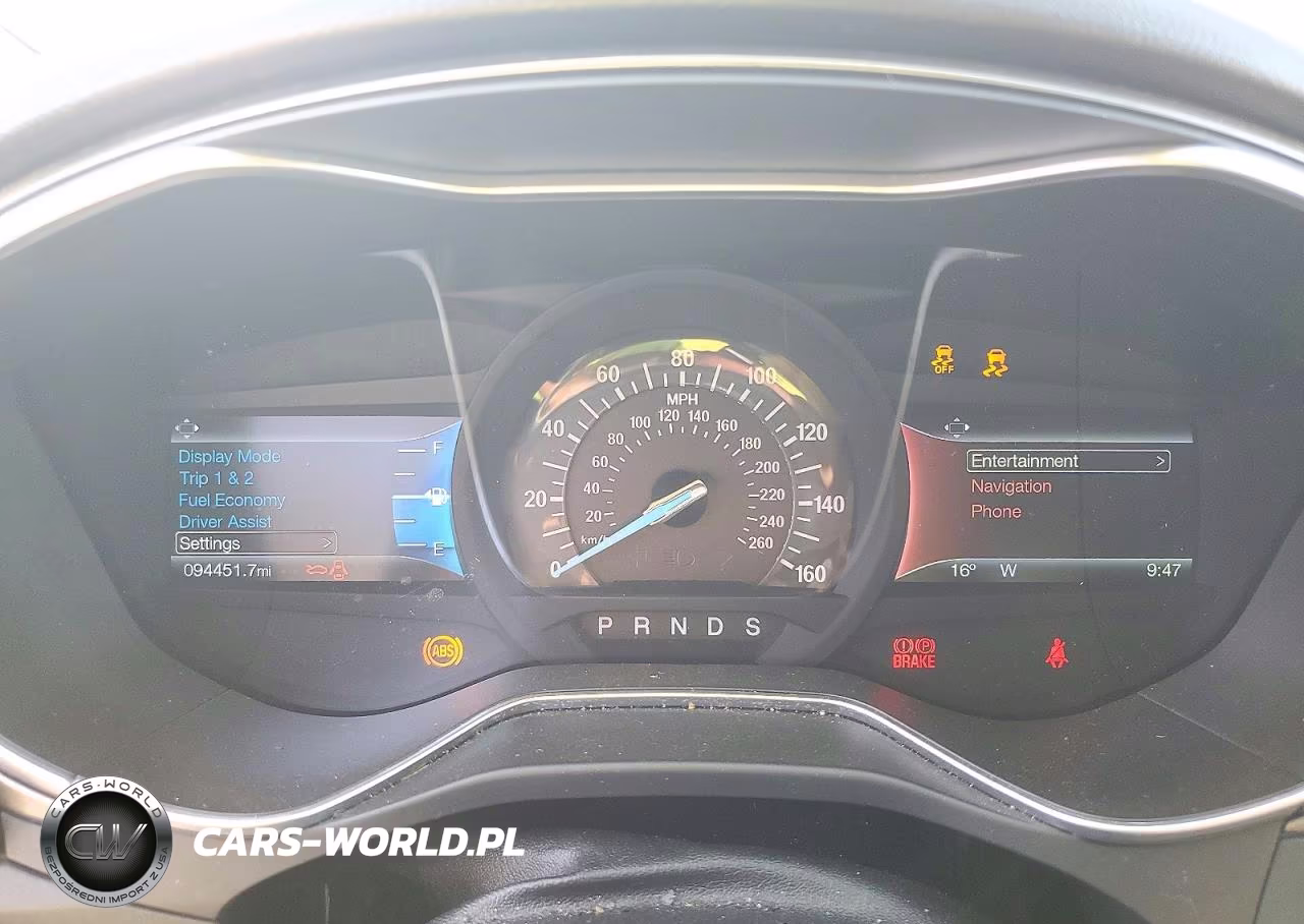 2017 Ford Fusion Se VIN:3FA6P0T94HR127237 - 9