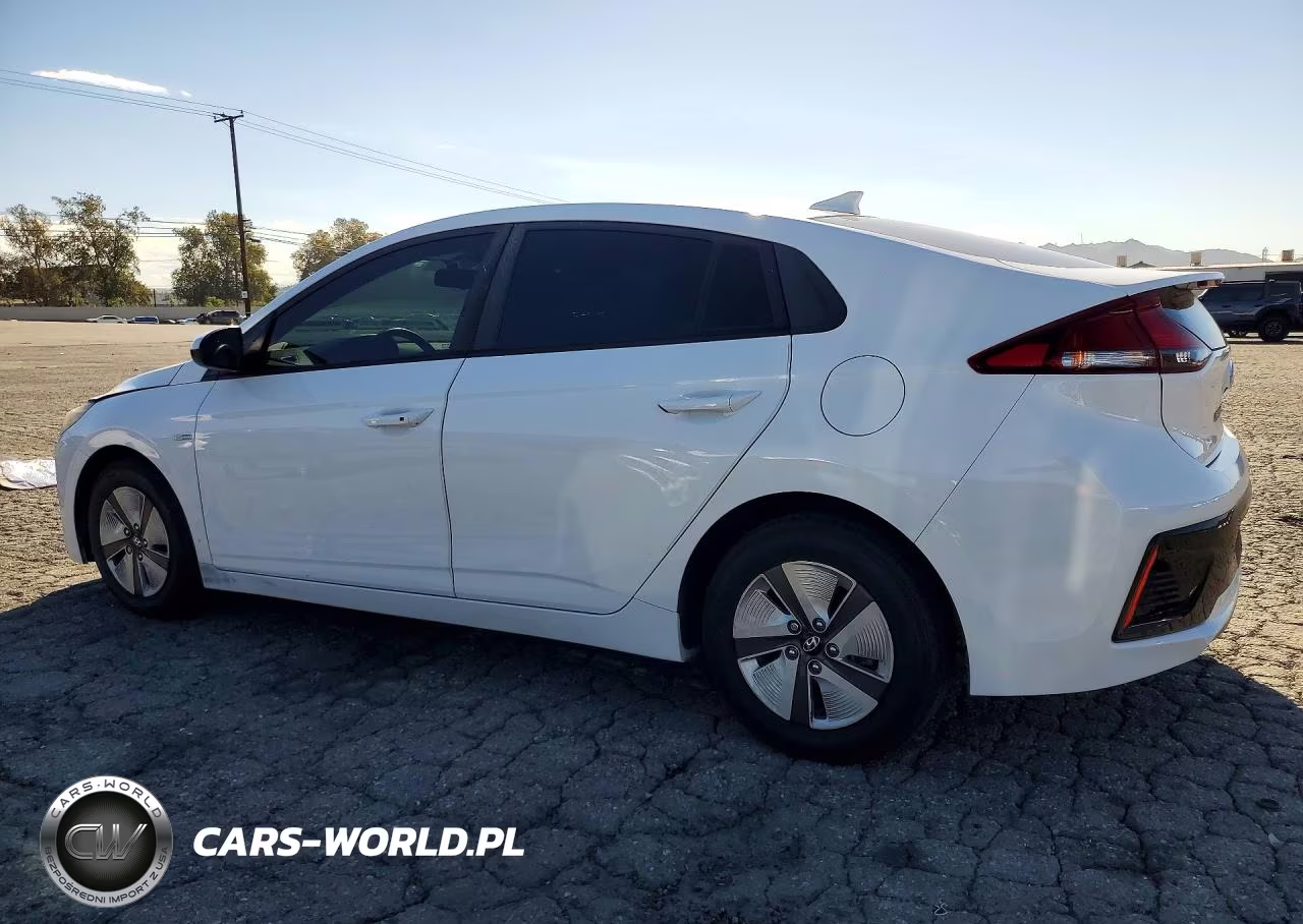 2018 Hyundai Ioniq Blue VIN:KMHC65LC3JU073853 - 2