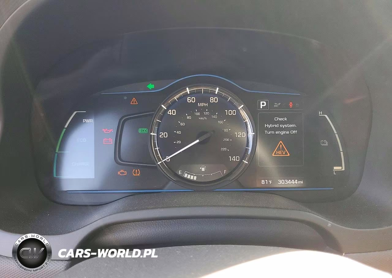 2018 Hyundai Ioniq Blue VIN:KMHC65LC3JU073853 - 9