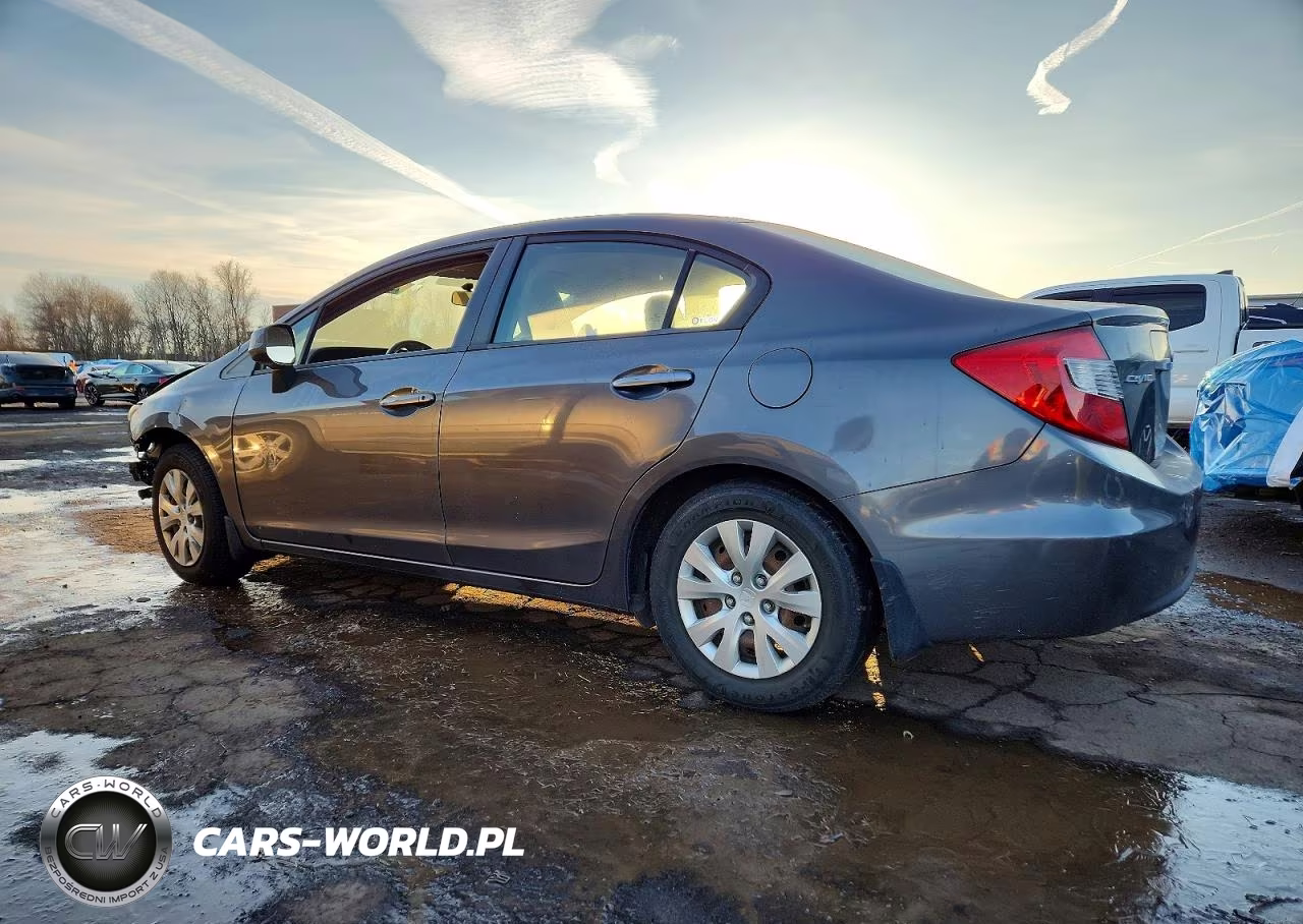2012 Honda Civic Lx VIN:2HGFB2F57CH580819 - 2