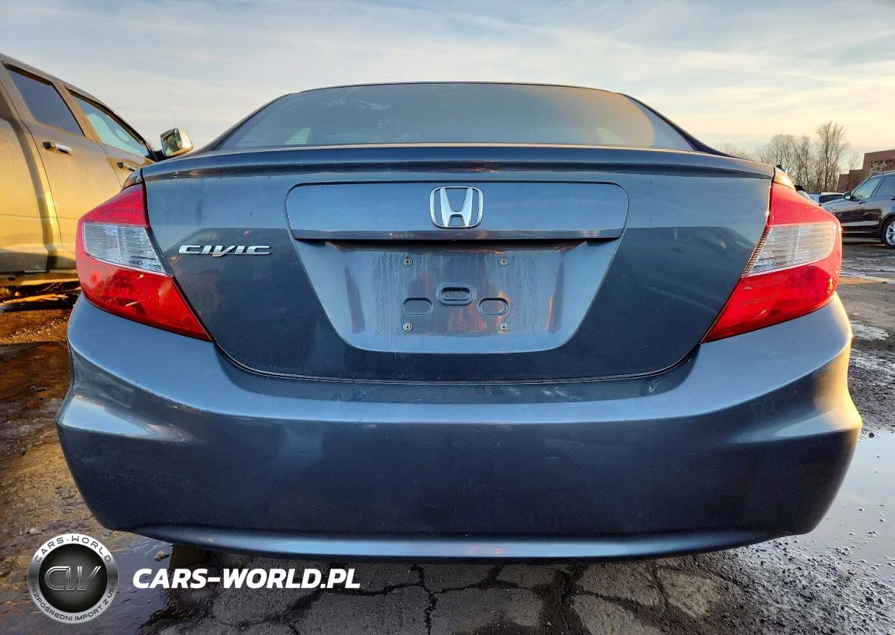 2012 Honda Civic Lx VIN:2HGFB2F57CH580819 - 6