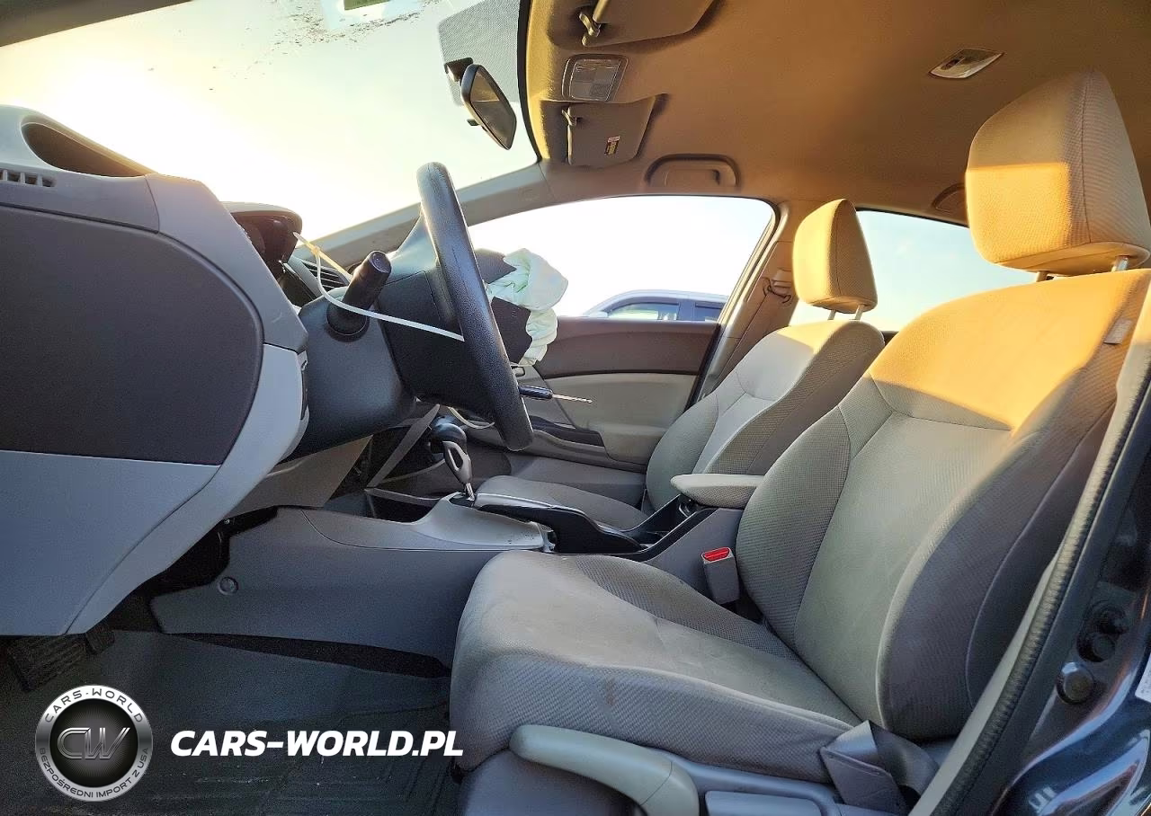 2012 Honda Civic Lx VIN:2HGFB2F57CH580819 - 7