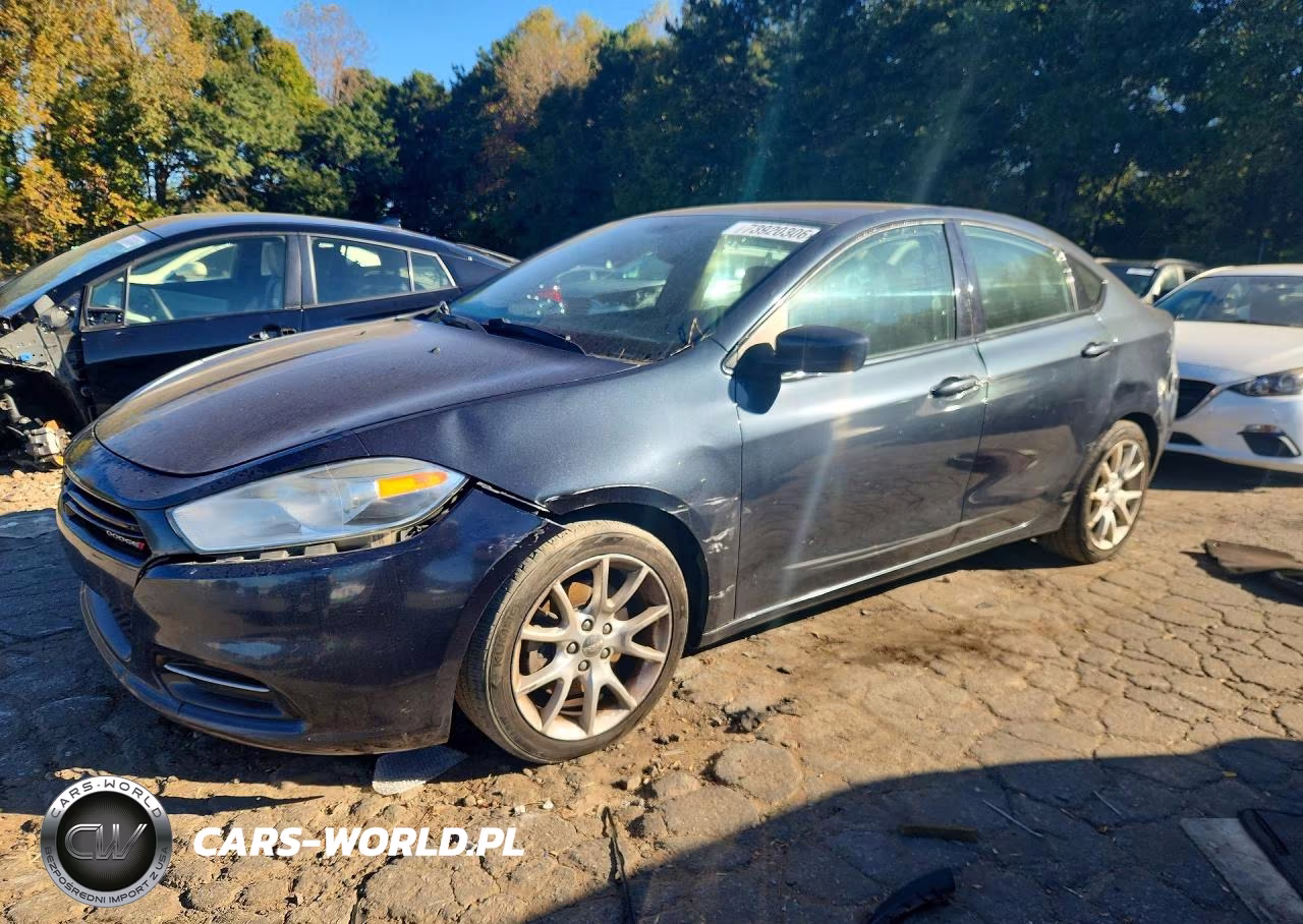 2013 Dodge Dart Sxt VIN:1C3CDFBA9DD185243 - 1