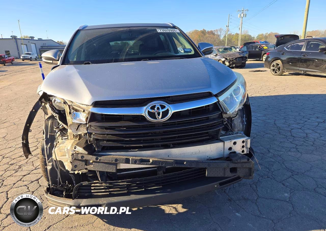 2016 Toyota Highlander Xle VIN:5TDJKRFH4GS303905 - 5