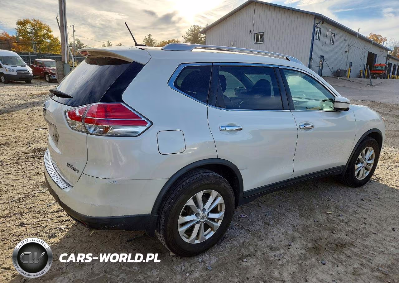 2016 Nissan Rogue Sv VIN:KNMAT2MV7GP629091 - 3