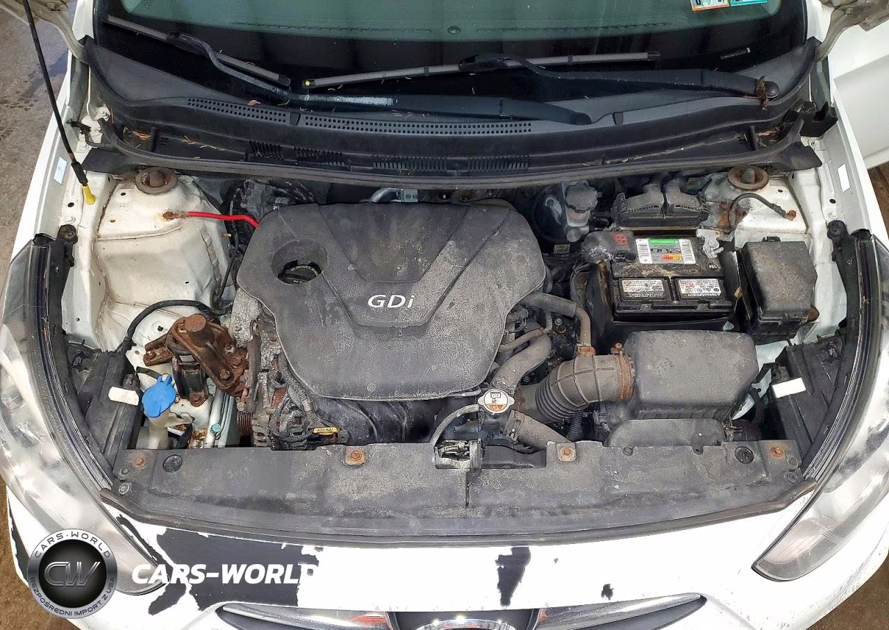 2013 Hyundai Accent Se VIN:KMHCU5AE7DU102608 - 11