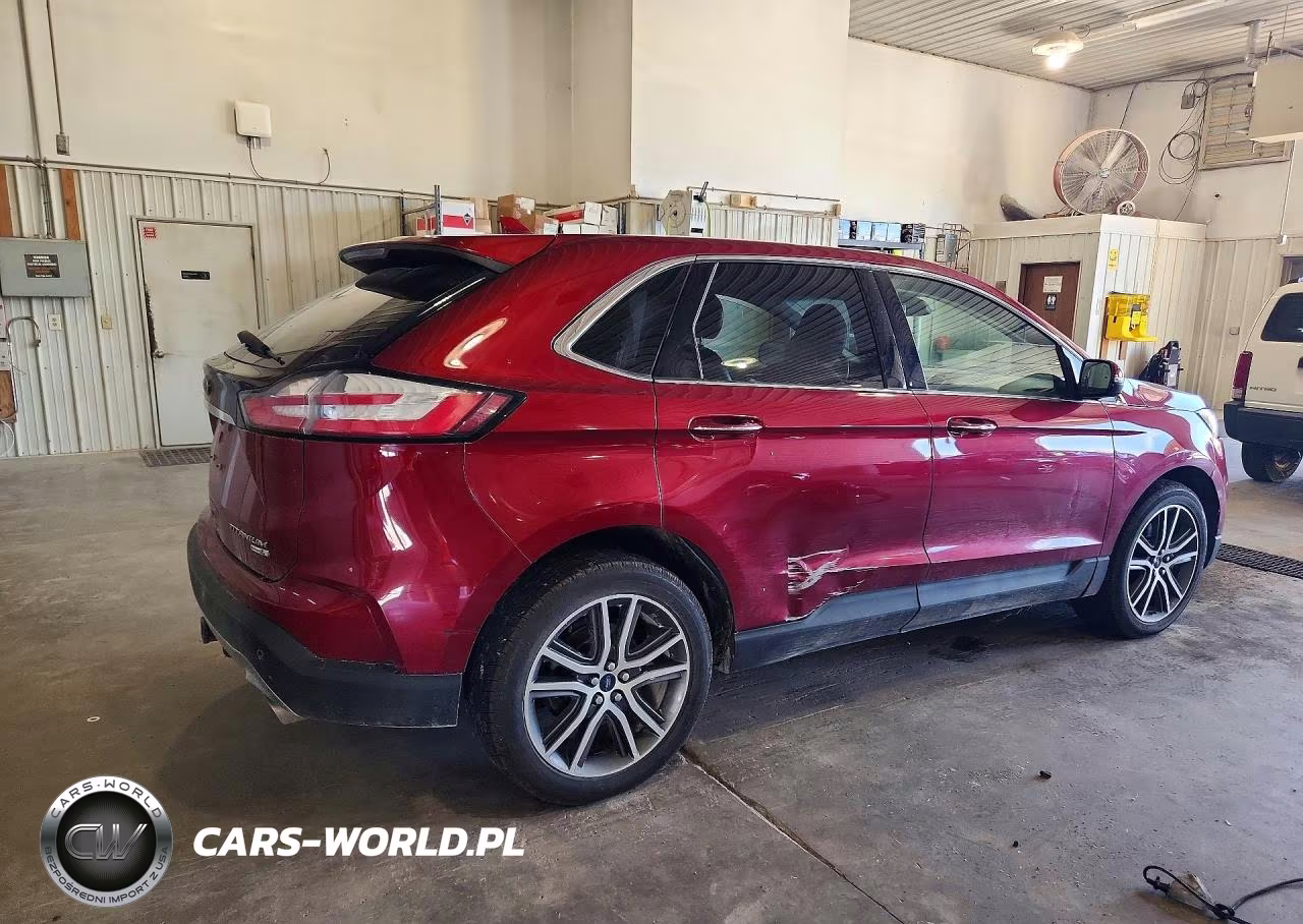 2019 Ford Edge Titanium VIN:2FMPK4K92KBB80512 - 3