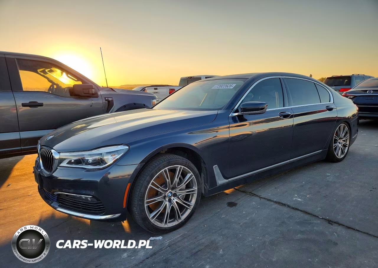 2017 BMW 750 I VIN:WBA7F0C39HGM21749 - 1