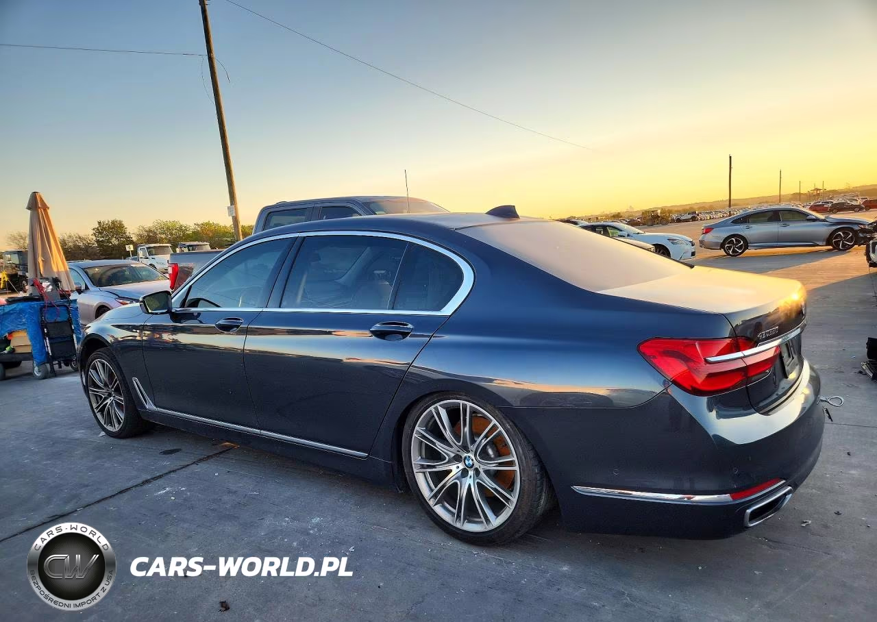 2017 BMW 750 I VIN:WBA7F0C39HGM21749 - 2