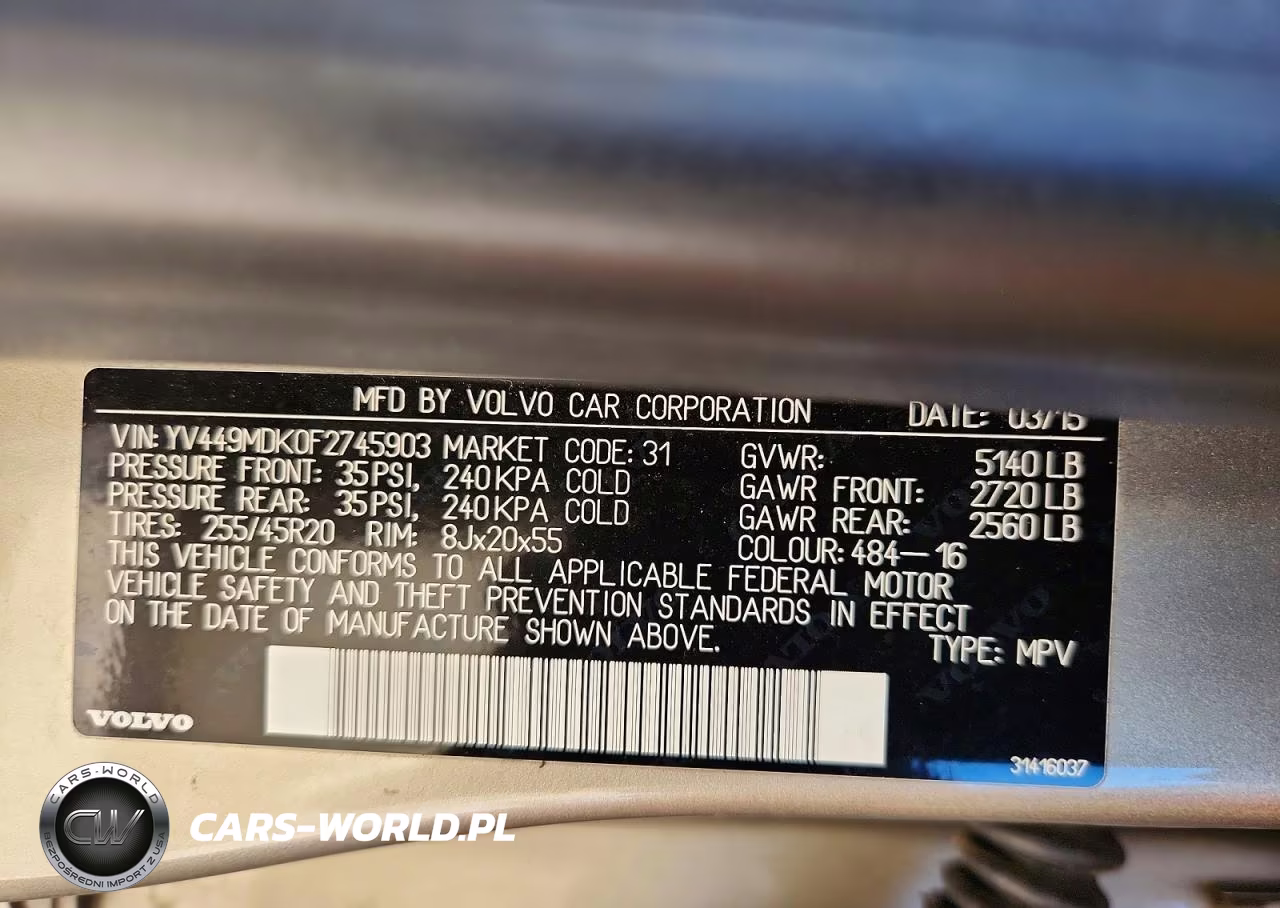 2015 Volvo Xc60 T6 Premier VIN:YV449MDK0F2745903 - 13
