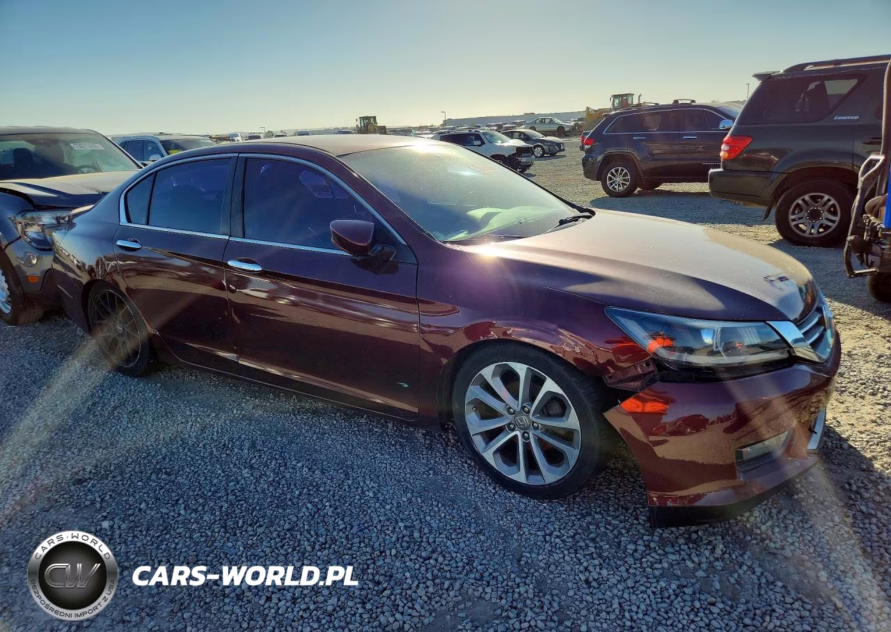 2014 Honda Accord Sport VIN:1HGCR2F54EA244318 - 4
