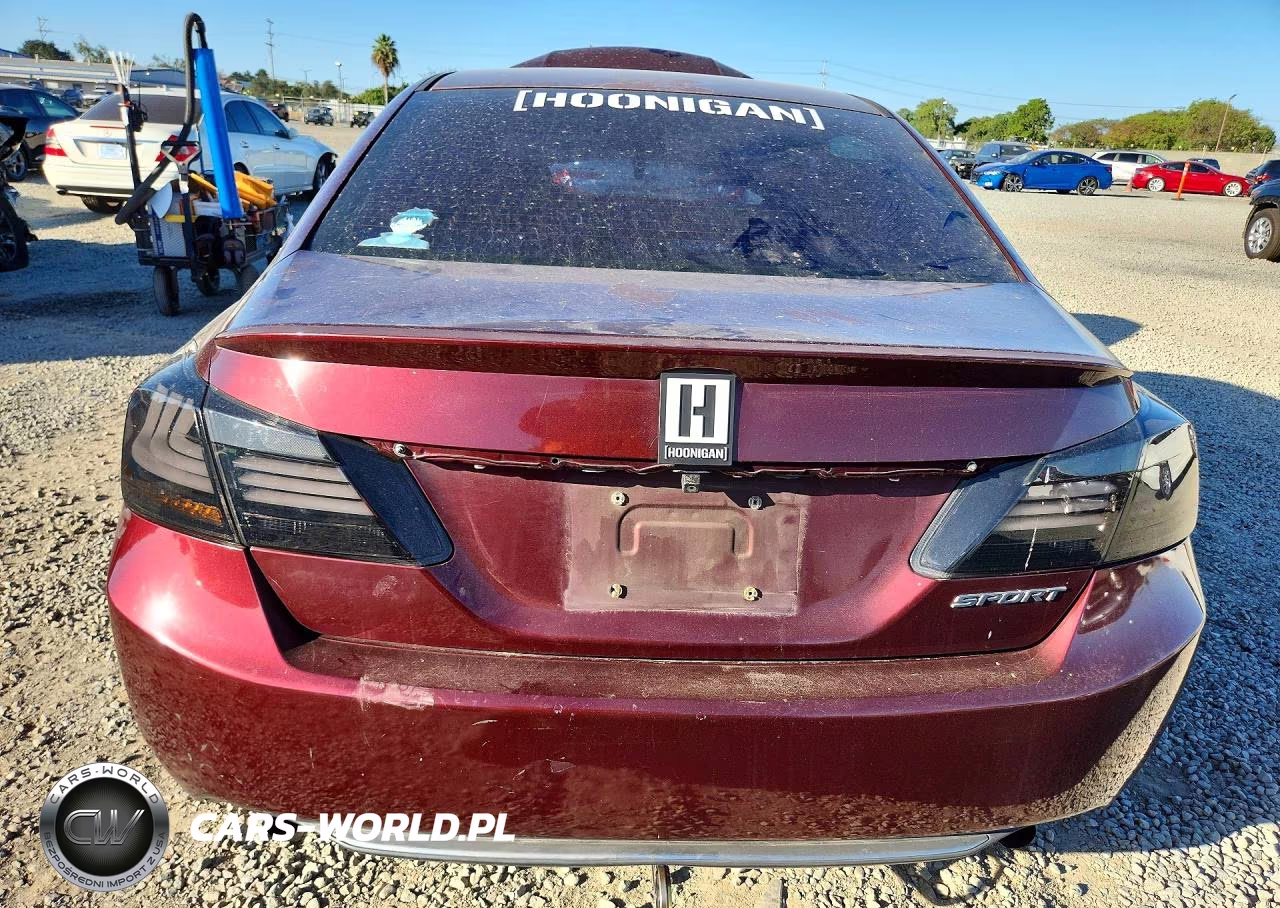 2014 Honda Accord Sport VIN:1HGCR2F54EA244318 - 6
