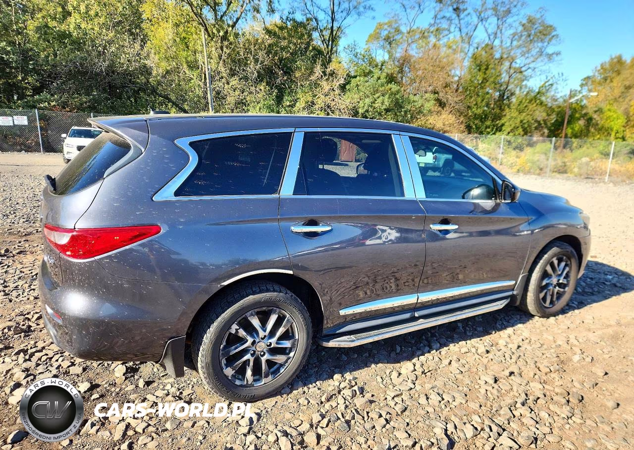 2013 Infiniti Jx35 Base VIN:5N1AL0MN5DC302207 - 3