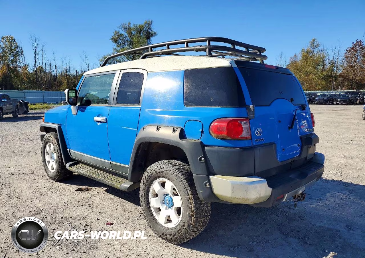 2007 Toyota Fj Cruiser Base VIN:JTEBU11FX70006089 - 2
