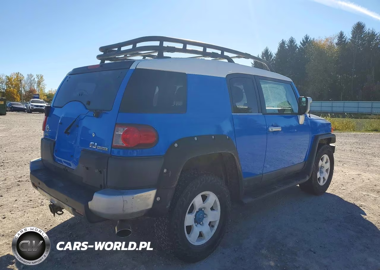 2007 Toyota Fj Cruiser Base VIN:JTEBU11FX70006089 - 3
