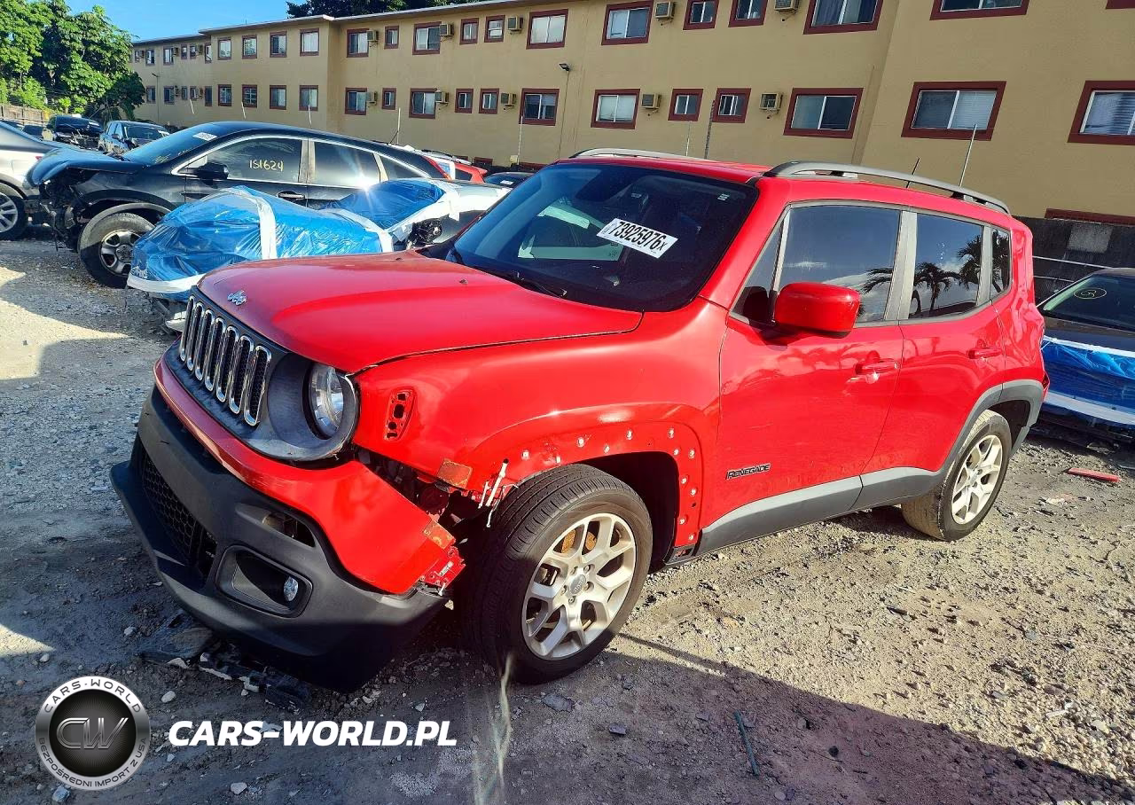 2018 Jeep Renegade Latitude VIN:ZACCJABB2JPH38103 - 1