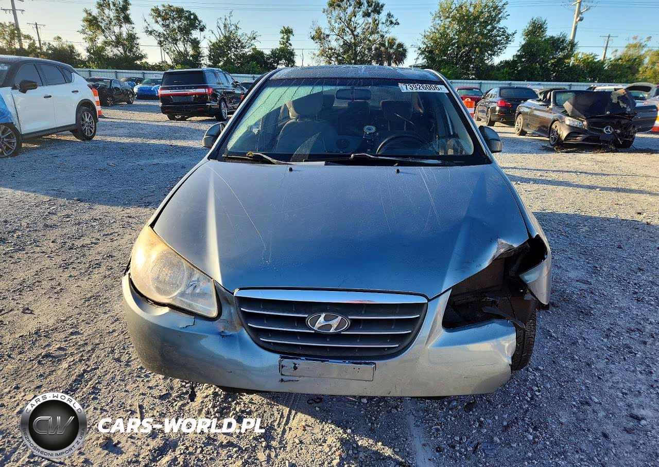 2009 Hyundai Elantra Gls VIN:KMHDU46D09U817834 - 5
