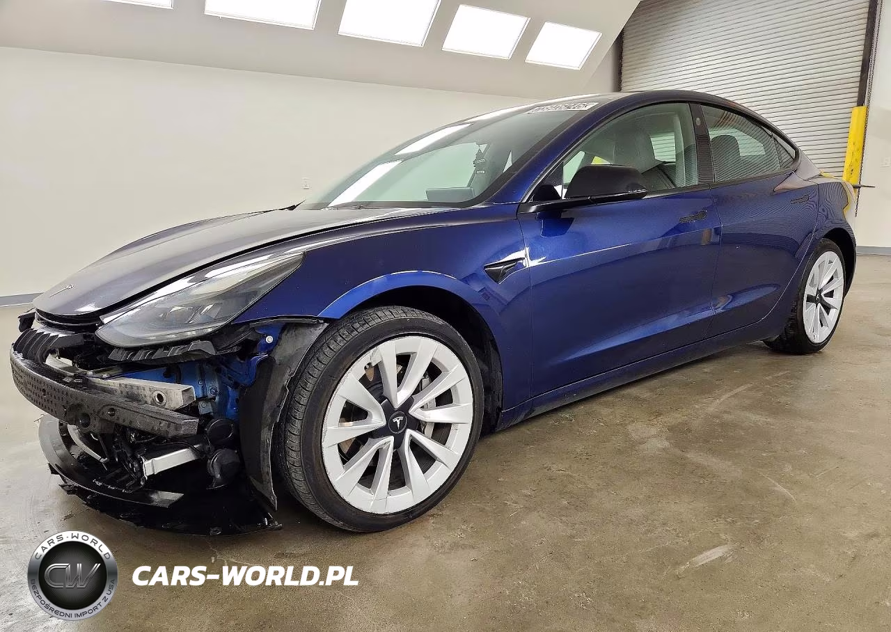 2022 Tesla Model 3 VIN:5YJ3E1EA7NF145101 - 1