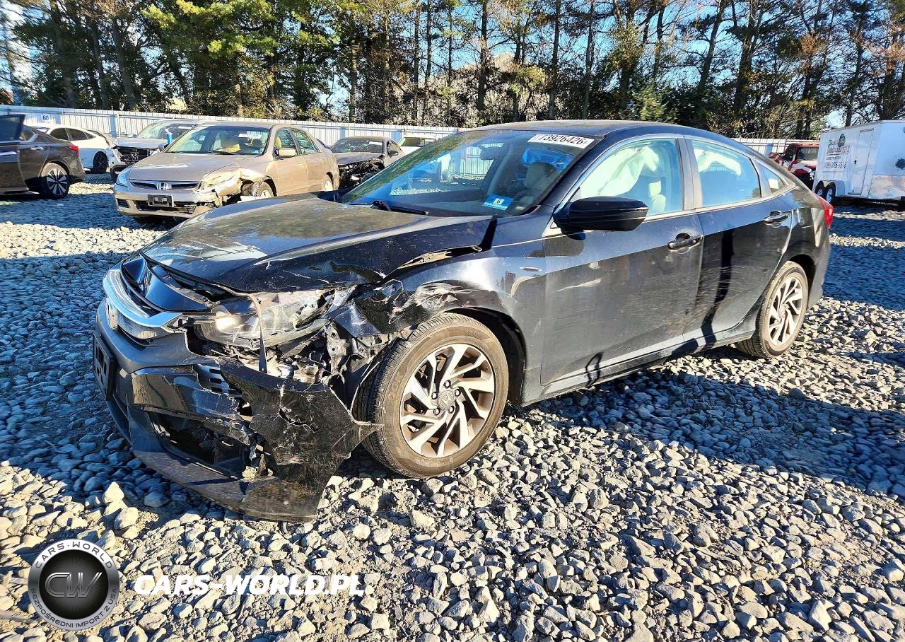 2016 Honda Civic Ex VIN:19XFC2F74GE226710 - 1