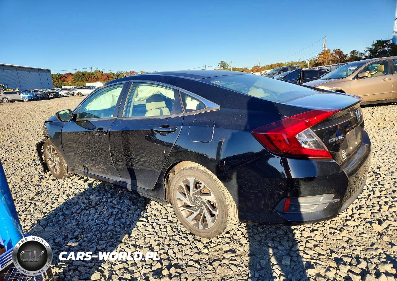 2016 Honda Civic Ex VIN:19XFC2F74GE226710 - 2