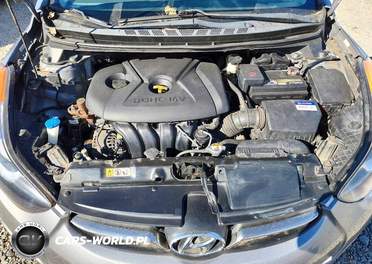 2012 Hyundai Elantra VIN:KMHDH4AE4CU246862 - 11