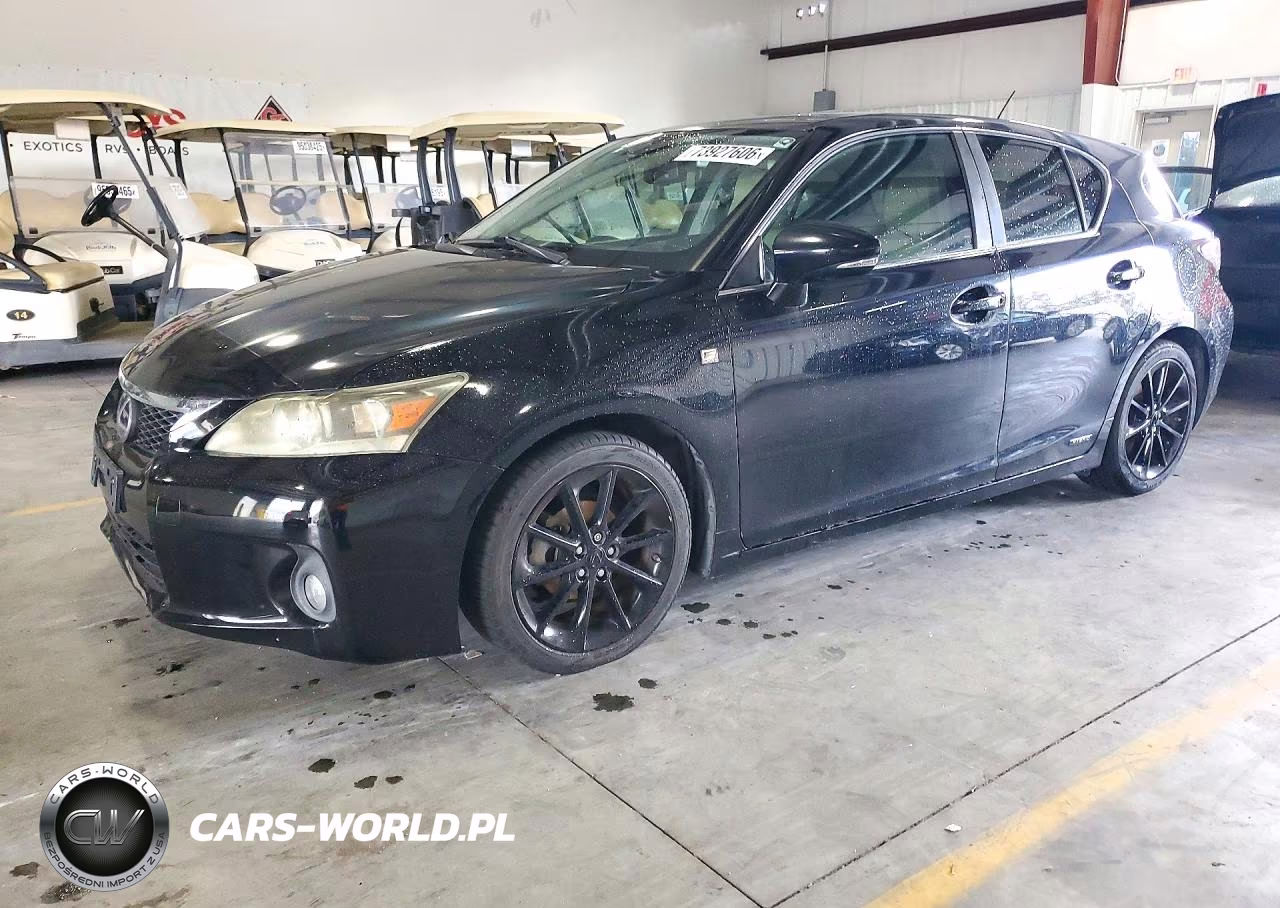 2012 Lexus Ct 200 VIN:JTHKD5BH2C2089607 - 1