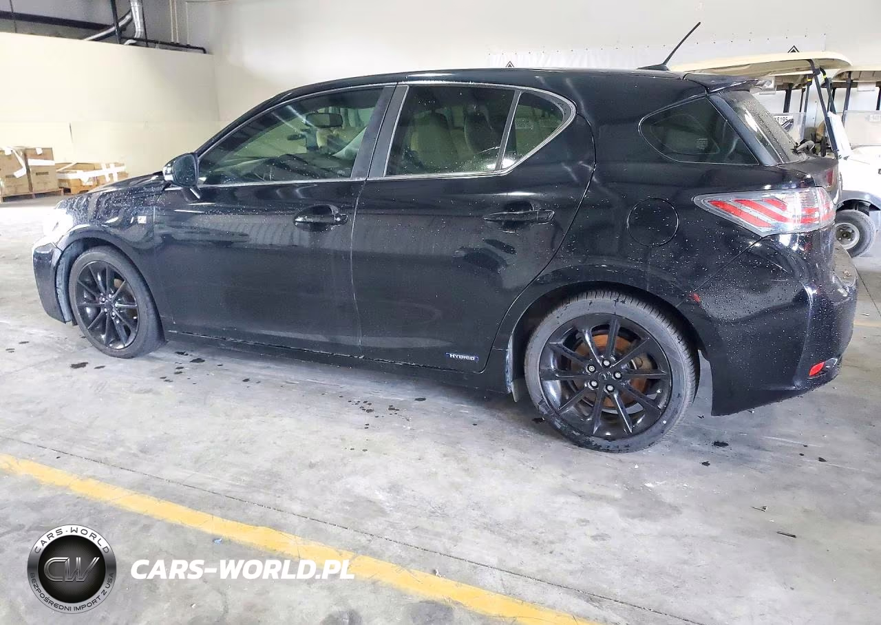 2012 Lexus Ct 200 VIN:JTHKD5BH2C2089607 - 2