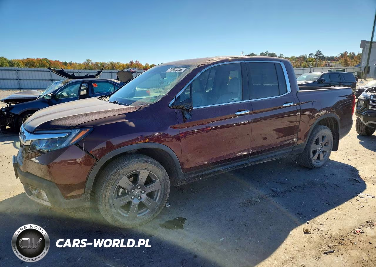 2020 Honda Ridgeline Rtl VIN:5FPYK3F74LB003306 - 1