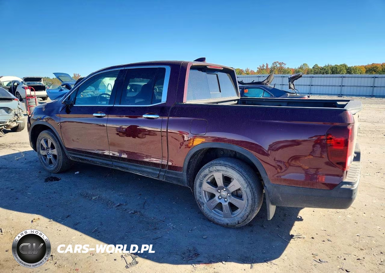 2020 Honda Ridgeline Rtl VIN:5FPYK3F74LB003306 - 2