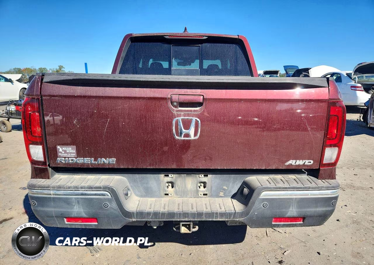 2020 Honda Ridgeline Rtl VIN:5FPYK3F74LB003306 - 6