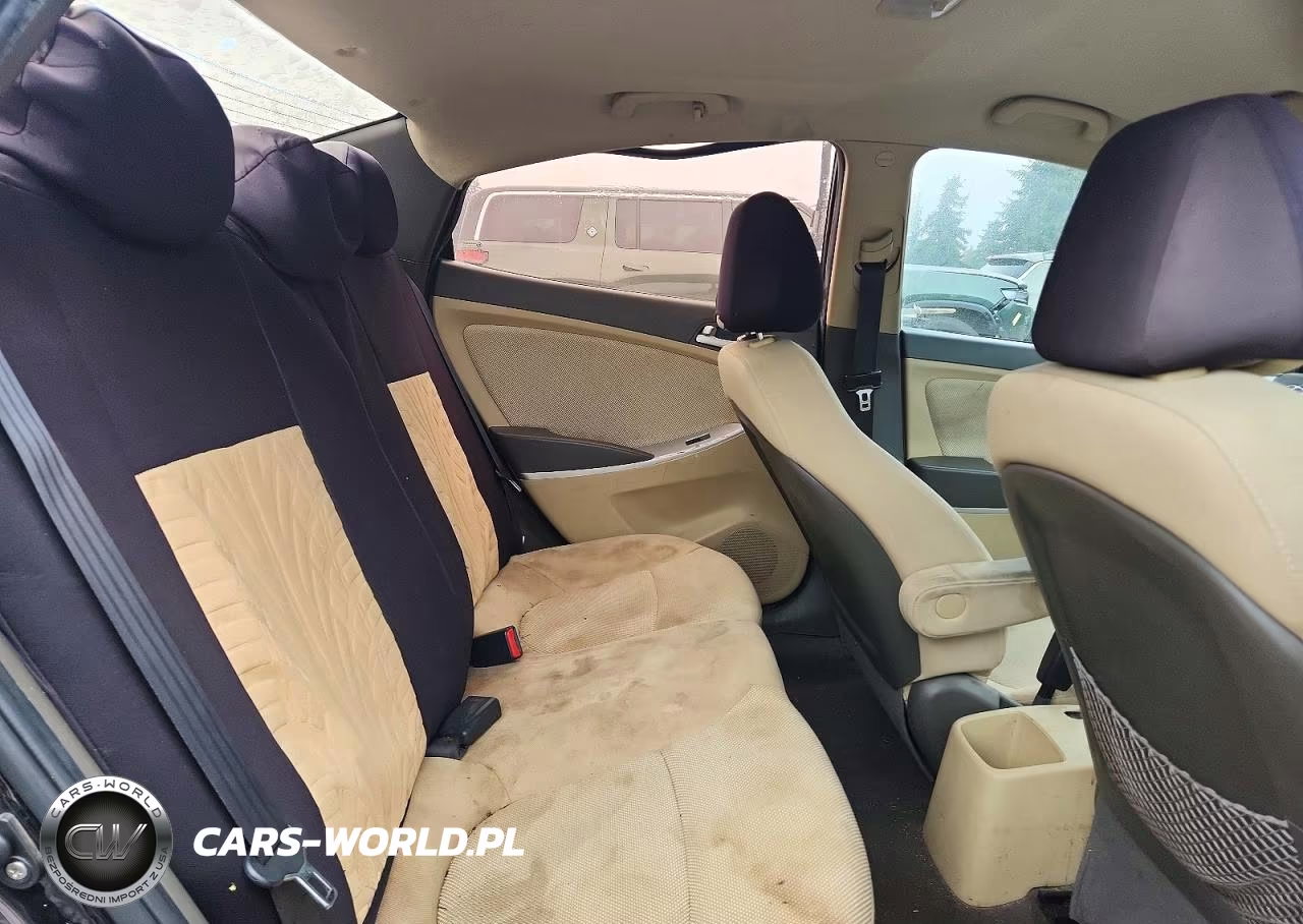 2012 Hyundai Accent Gls VIN:KMHCT4AE1CU252676 - 10