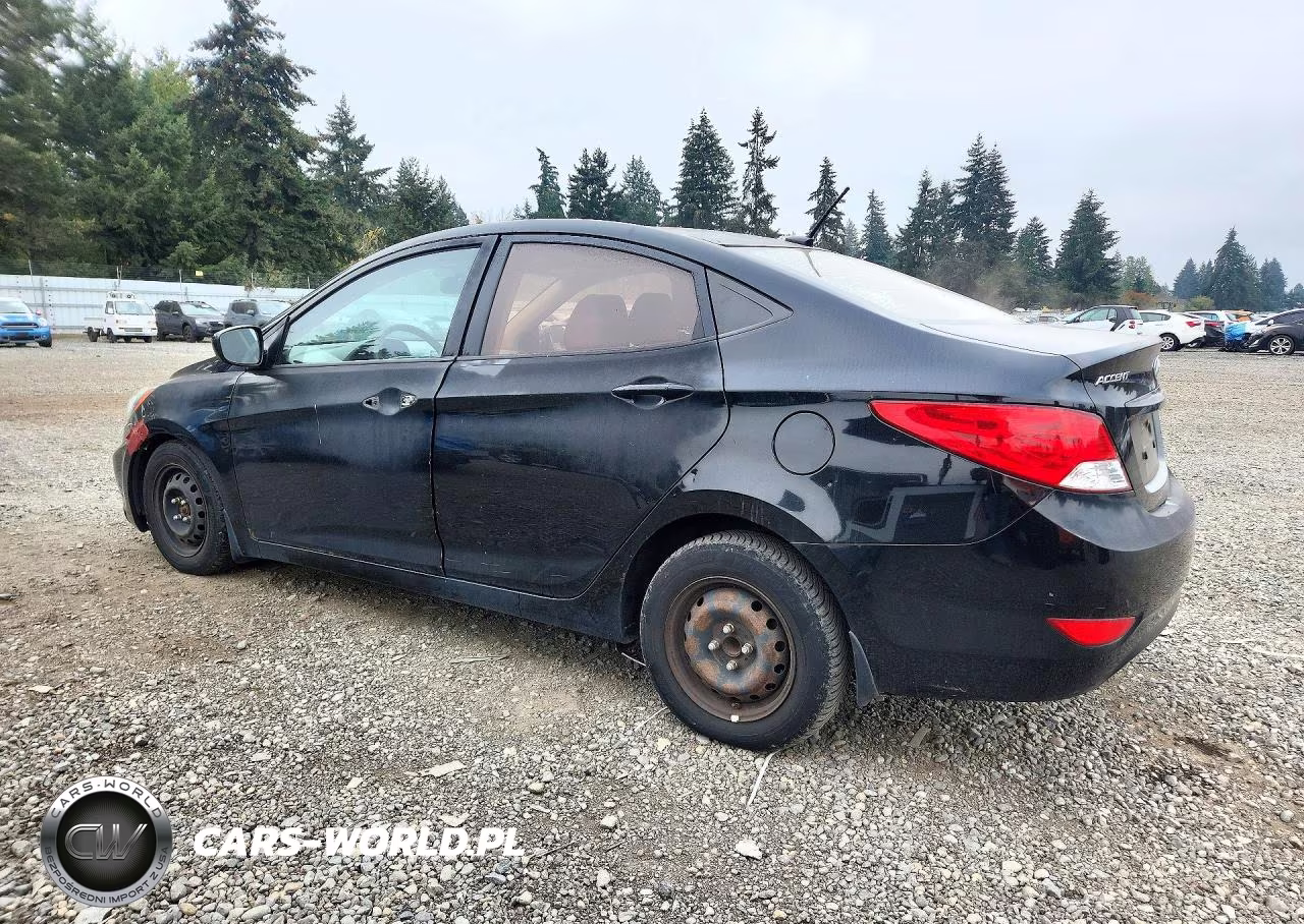 2012 Hyundai Accent Gls VIN:KMHCT4AE1CU252676 - 2