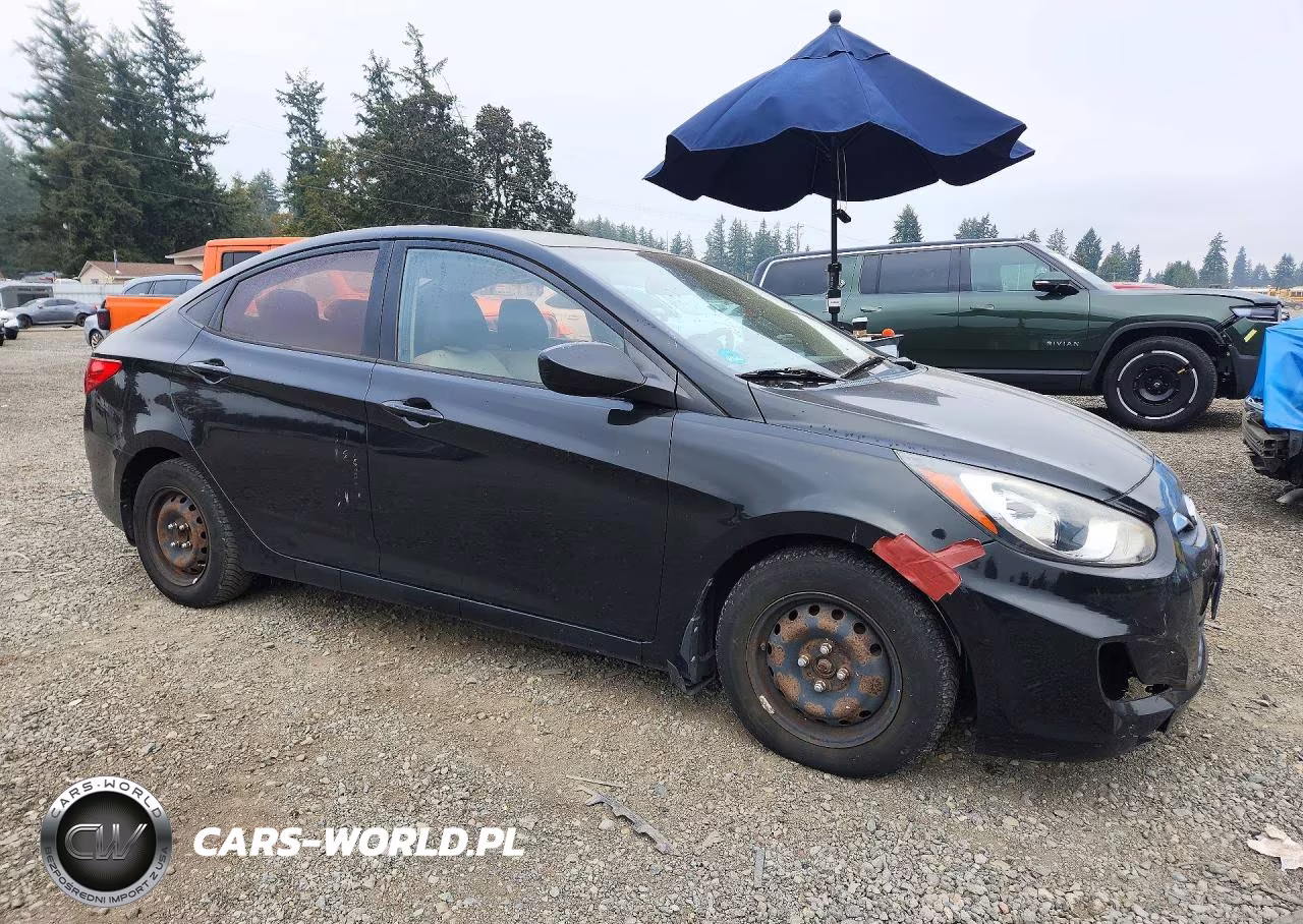 2012 Hyundai Accent Gls VIN:KMHCT4AE1CU252676 - 4
