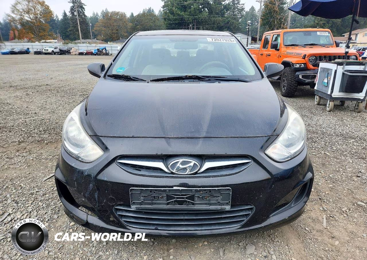 2012 Hyundai Accent Gls VIN:KMHCT4AE1CU252676 - 5