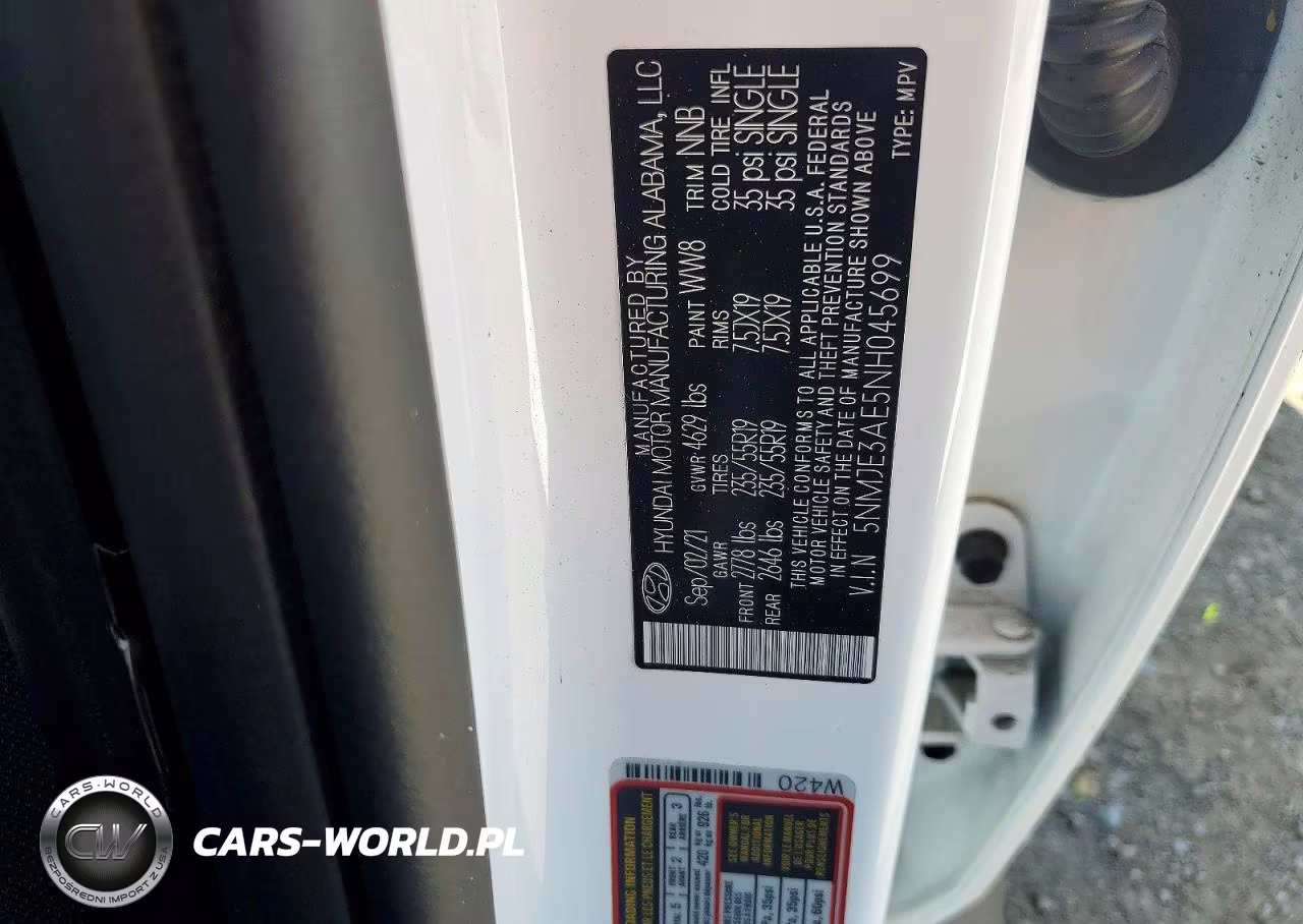 2022 Hyundai Tucson Limited VIN:5NMJE3AE5NH045699 - 13
