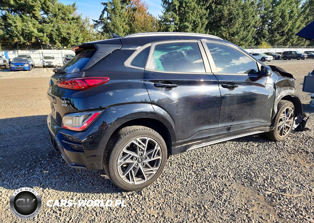 2022 Hyundai Kona N Line VIN:KM8K3CA36NU837115 - 3