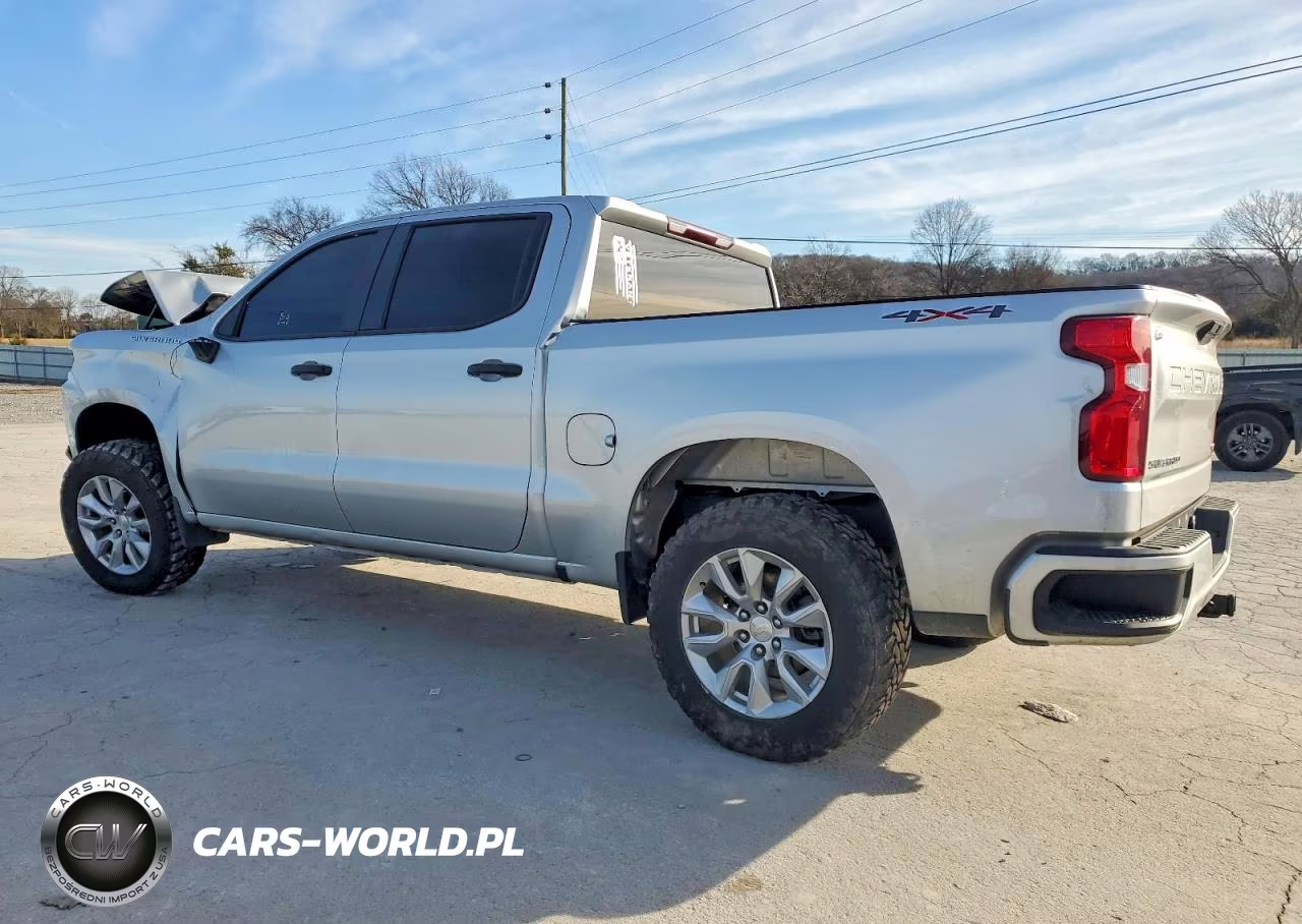 2021 Chevrolet Silverado K1500 Custom VIN:1GCPYBEK2MZ453227 - 2