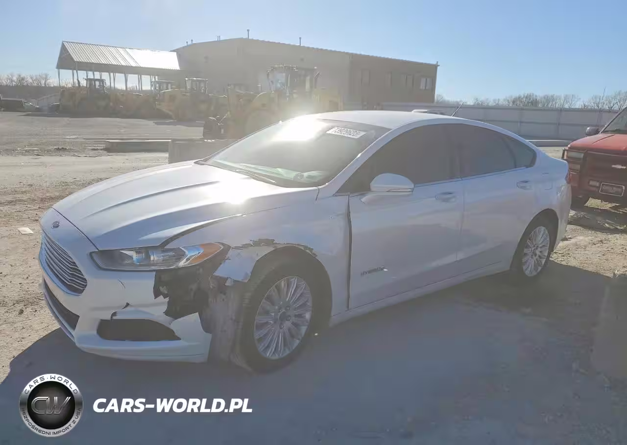 2013 Ford Fusion Se Hybrid