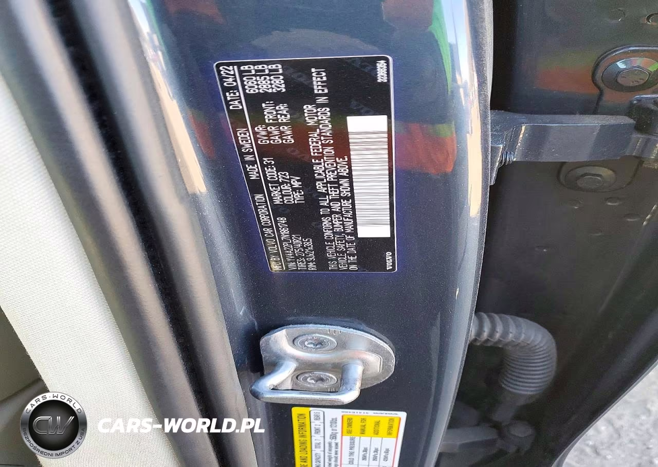 2022 Volvo Xc90 T6 Inscription VIN:YV4A22PL7N1861748 - 14