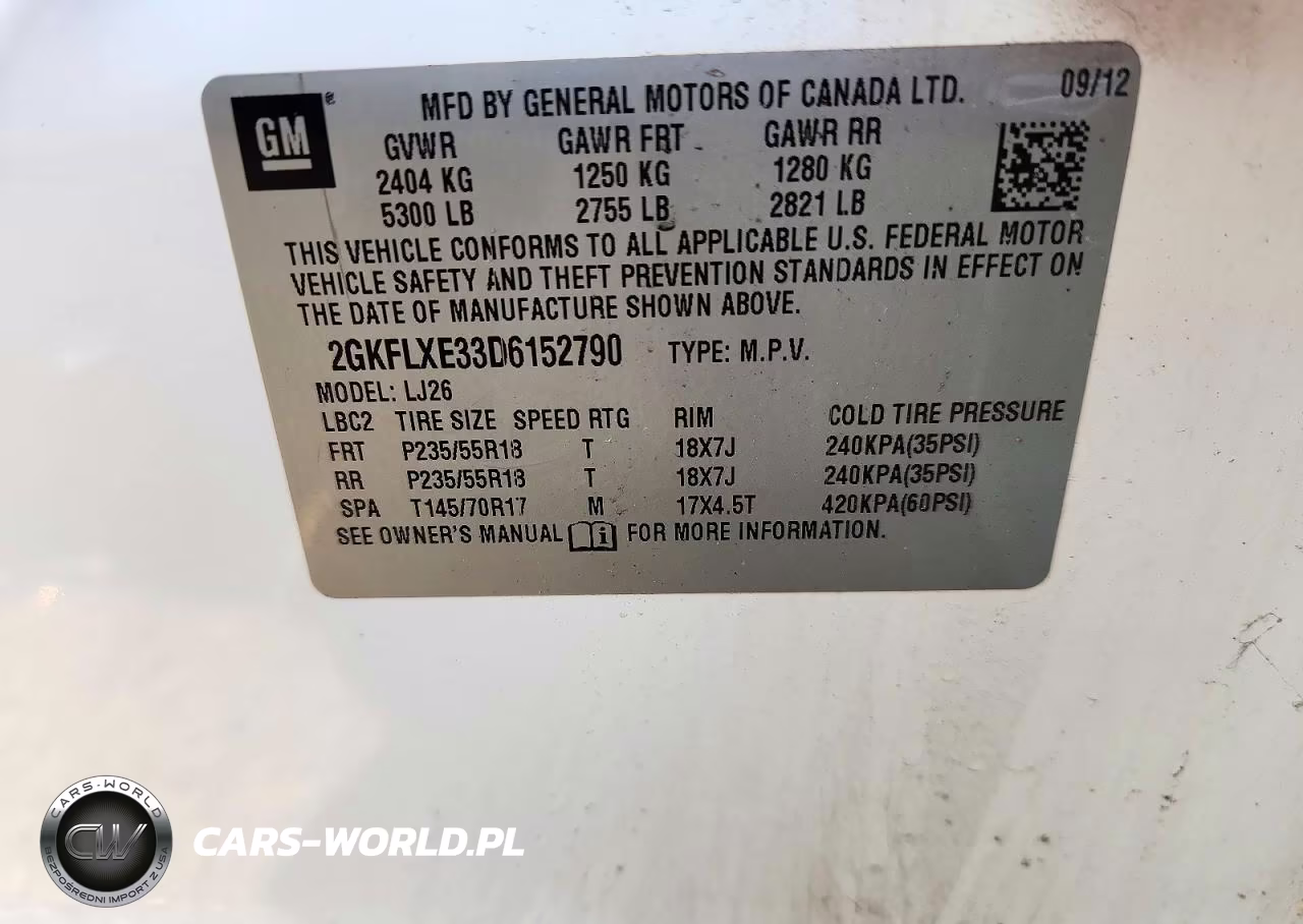 2013 GMC Terrain Slt VIN:2GKFLXE33D6152790 - 13