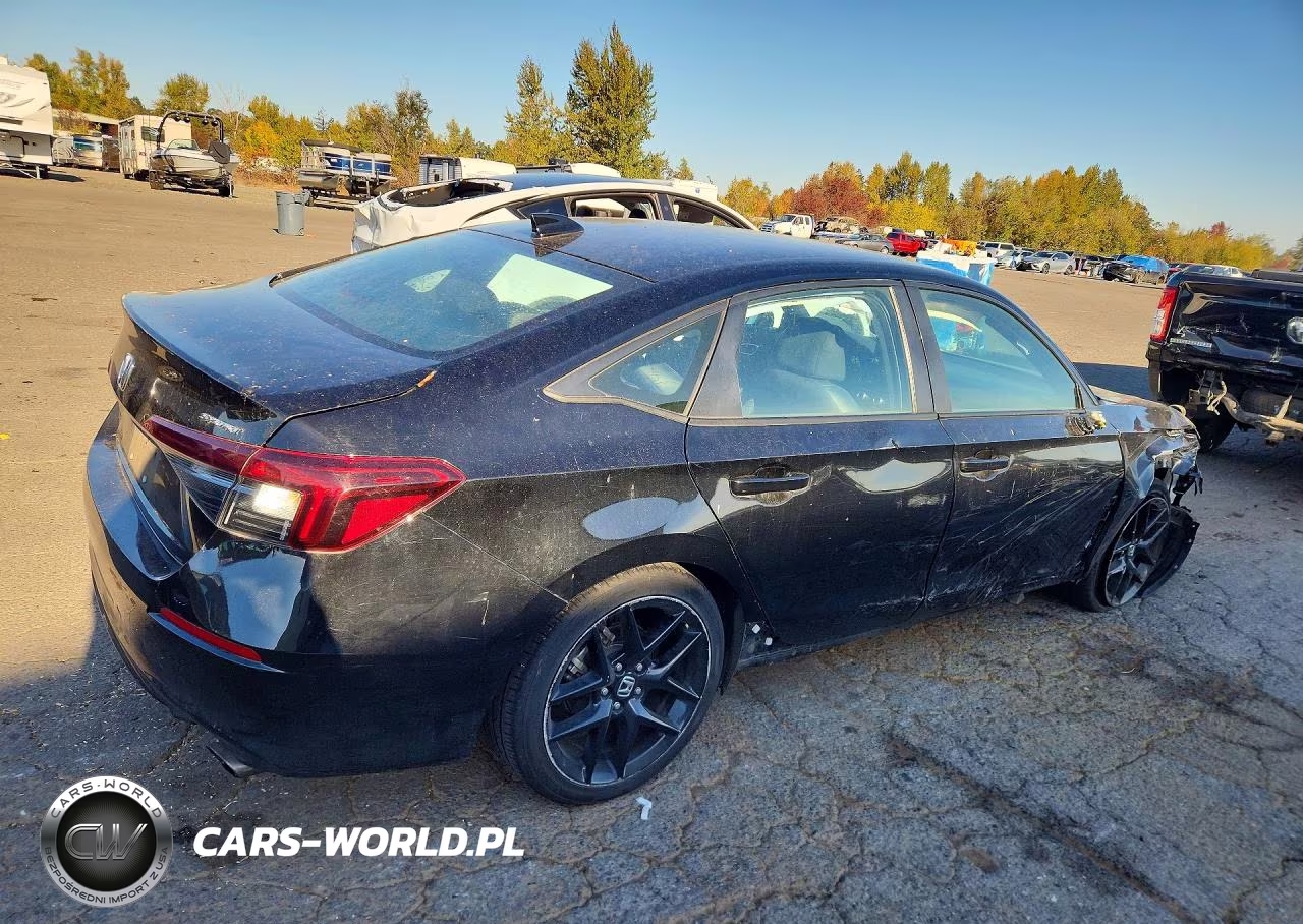 2025 Honda Civic Sport VIN:2HGFE2F54SH511804 - 3