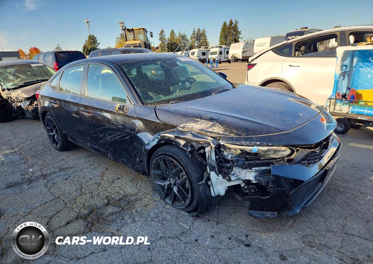 2025 Honda Civic Sport VIN:2HGFE2F54SH511804 - 4