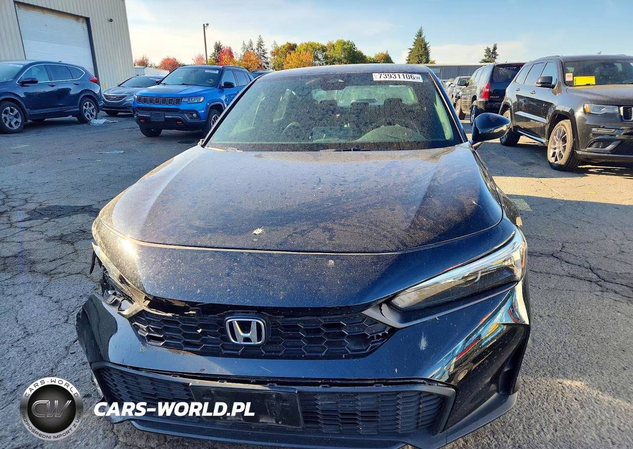 2025 Honda Civic Sport VIN:2HGFE2F54SH511804 - 5