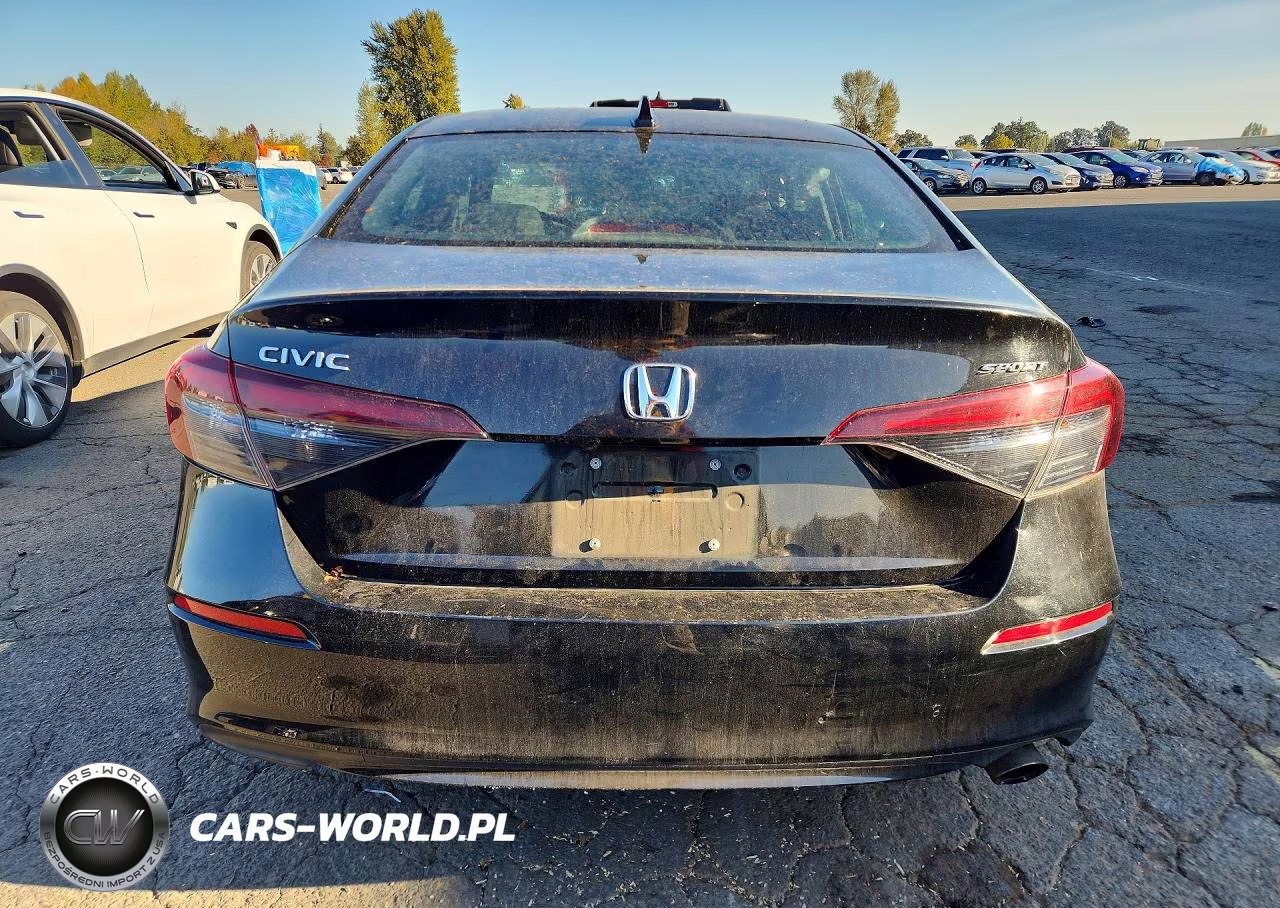 2025 Honda Civic Sport VIN:2HGFE2F54SH511804 - 6