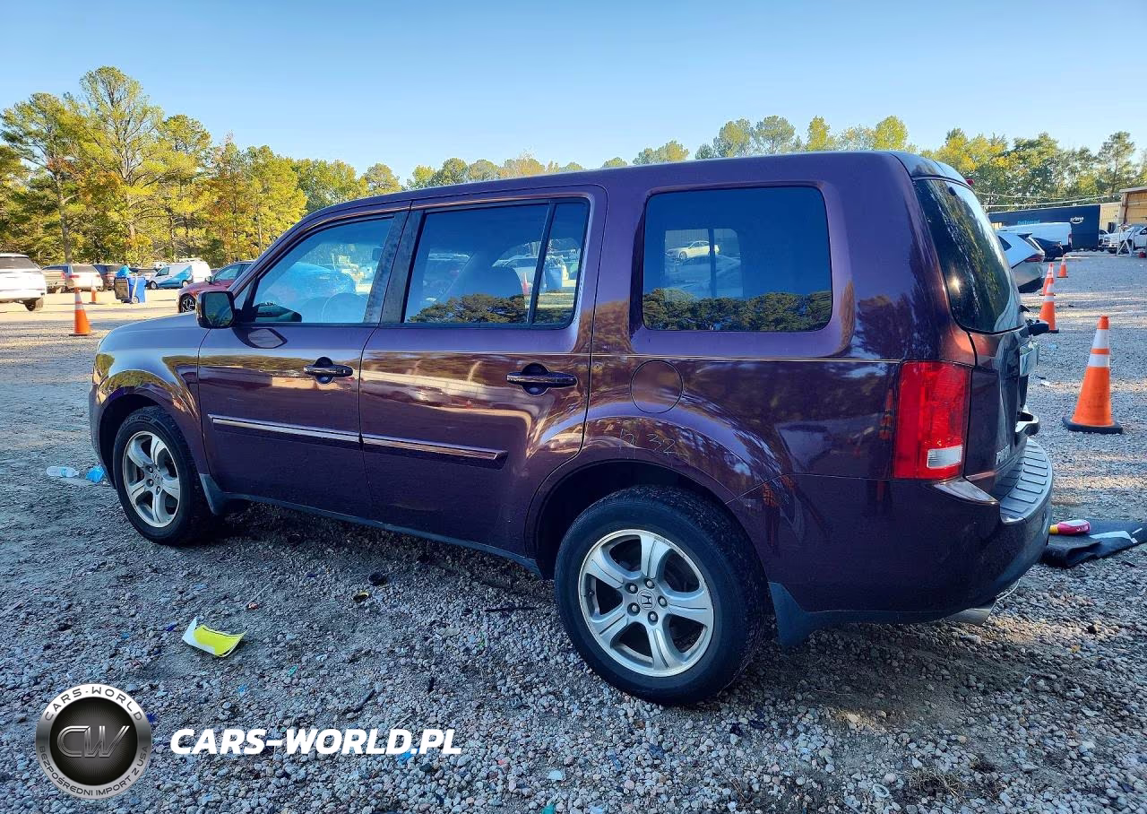 2013 Honda Pilot Exl VIN:5FNYF4H60DB049658 - 2