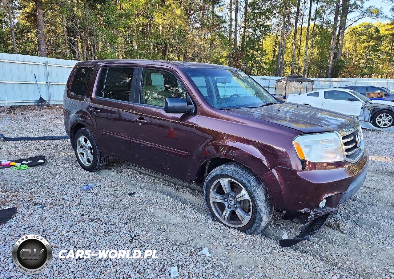 2013 Honda Pilot Exl VIN:5FNYF4H60DB049658 - 4